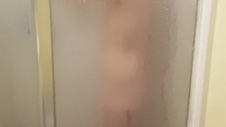 Jerking it to Paige summers in the shower