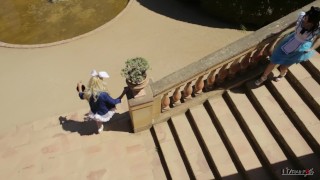 A Liz in wonderland - Liz fucks Blondie the rabbit