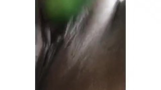 Cucumber pussy pLAy makes me crave COCK