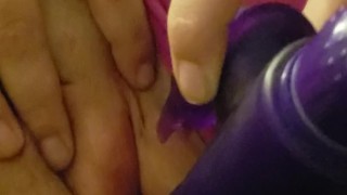 SOLO Female Masterbation with Rabbit Dildo