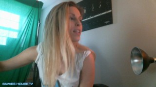 Sexy Cam Girl With Nice Ass - Savage House TV 