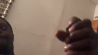 Stroking Big Black Dick