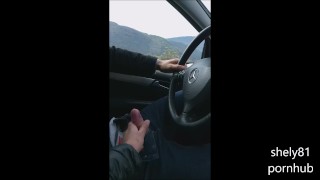 in Dad's car, I have to give Mommy's friend a ride ... that whore