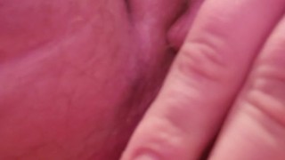 Making my dildo disappear and taking daddys dick