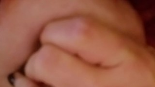 sucking and licking my nipples