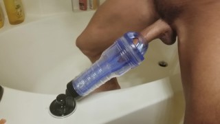 Fucking Fleshlite Turbo Quicky Hot Cum Load