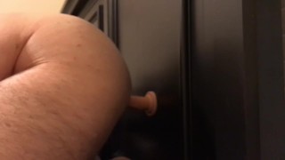 Fucking my tight ass with a big dildo