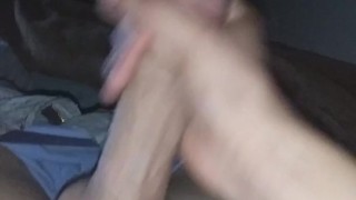 J/o with moaning and precum