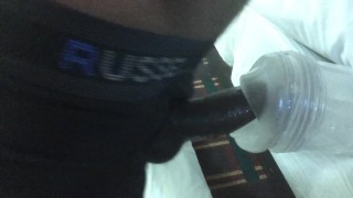 Fucking my fleshlight good