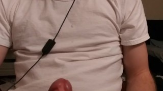 Shooting cum on my shirt