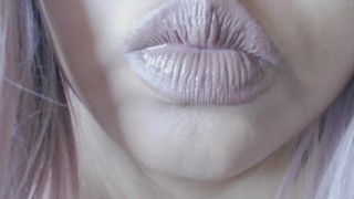 Pale Lips/Wet Tongue Fetish