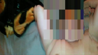 Wife masturbating while fucking
