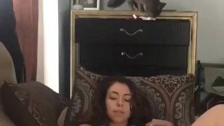 Little stepcousin masturbating
