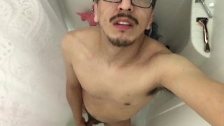 Horny Guy Cumshot