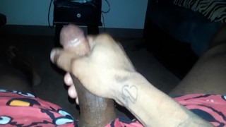 Stroked my dick for the lady's (Cum Shot)