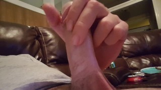 Stroking my Cock 