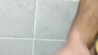 Jerking off while my gf is in the next room