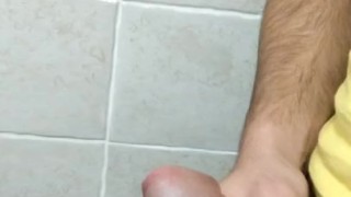 Jerking off while my gf is in the next room