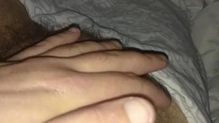 Home video. Sperma finish, big dick masturbation. Solo