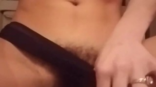 Waited a little too long bouncing and pissed my panties.