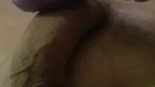 Playing with my cock