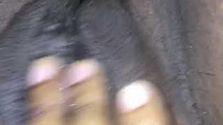 Playing in my wet tight pussy