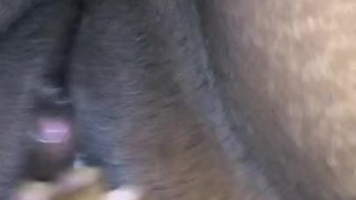 Playing in my wet tight pussy
