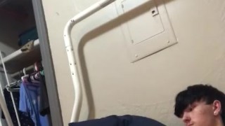 Barely Legal 19 y-o Frat Boy Solo