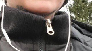 Heavy tattooed milf Burning off my chubby belly on a run