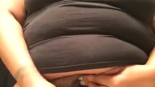 Stimulating the clit till I cum.....