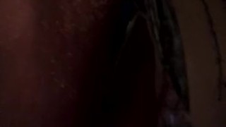 Fucking my heels on the bathroom floor