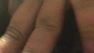 Up close and personal clit rub