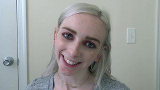 Face Fetish JOI Student Bribes Professor For Good Grade