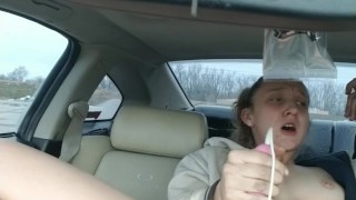 Public masturbation pussy cumming