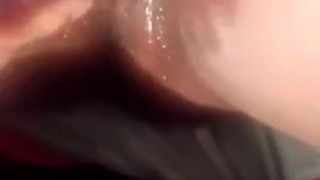 EEbony bbw play with her new little toy