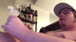 Drinking My Cum Makes Me Horny! Continuous Cumming! Guess I'm a Cumslut? ;p