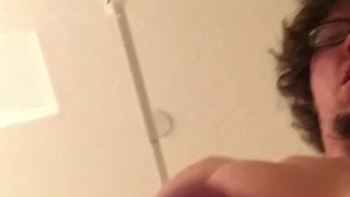 Rion Jerks Off In The Shower Huge Load