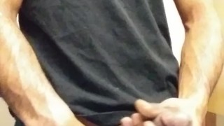 Mall Restroom Jerk Off
