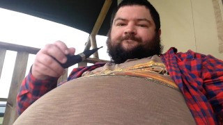 camping pipe bear clip