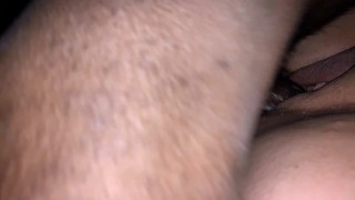 Amateur bbw: one of the nights he seeded, loves everything he let in