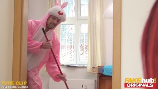 FAKEhub Originals Hot Latina maid with huge ass fucks married man