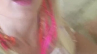 Horny Pigtail Blonde