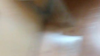 Playing in a changing room-public masturbation