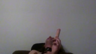 Transgal Spraying Cum: Dildo and Cumeat