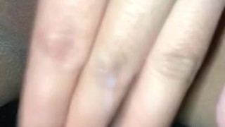 another slimy and creamy self play... beautiful pussy rubbing