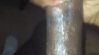 Black Stud Masturbating While StepCousins Girl Watches