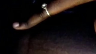 Creamy black teenage pussy