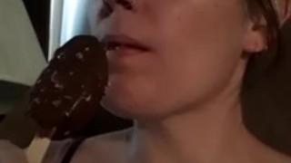 Simulated blowjob