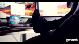 Silhouette HUNG DICK massive cum load