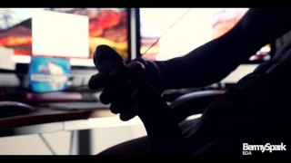 Silhouette HUNG DICK massive cum load